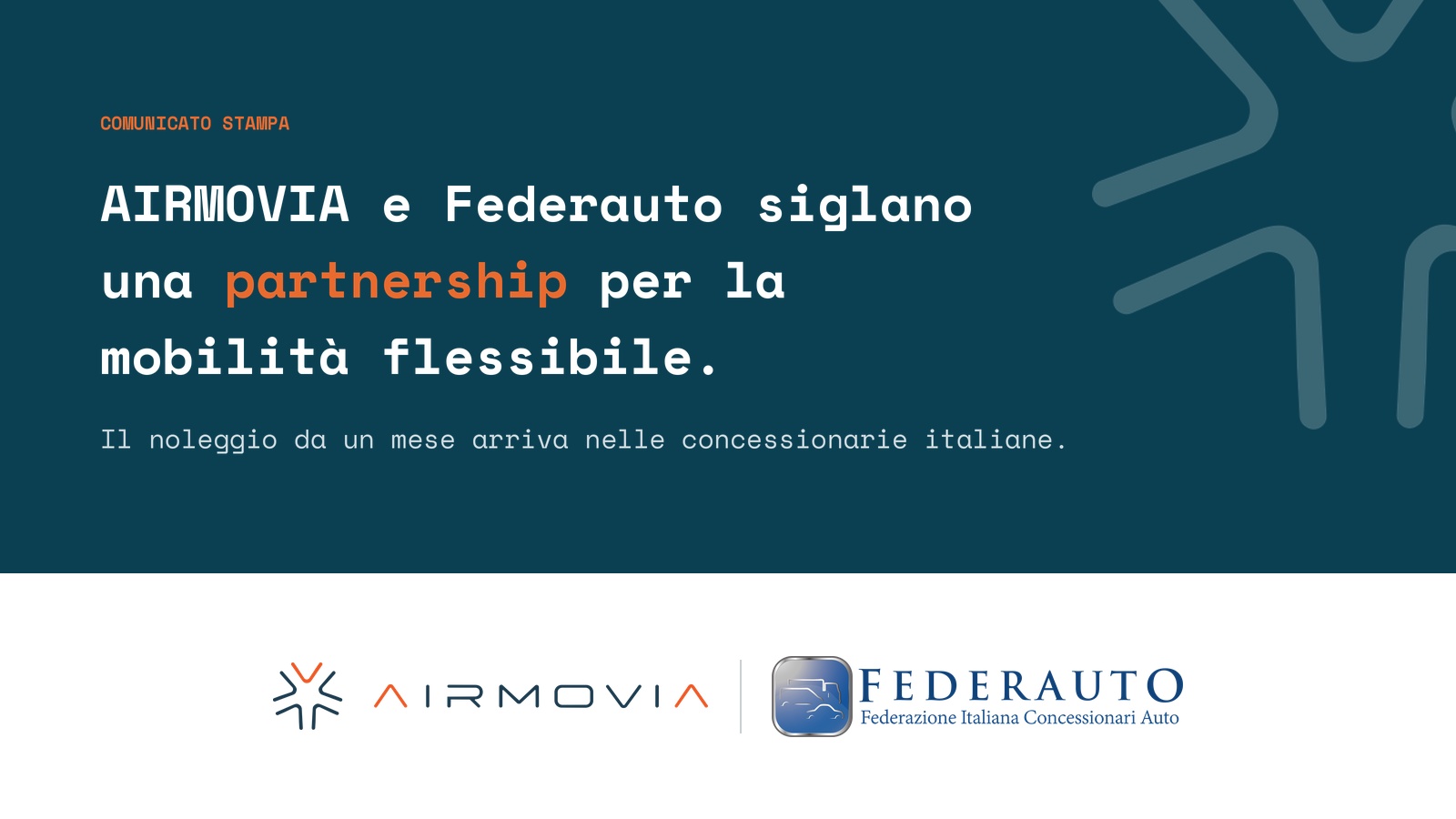 Partnership Airmovia Federauto noleggio concessionari